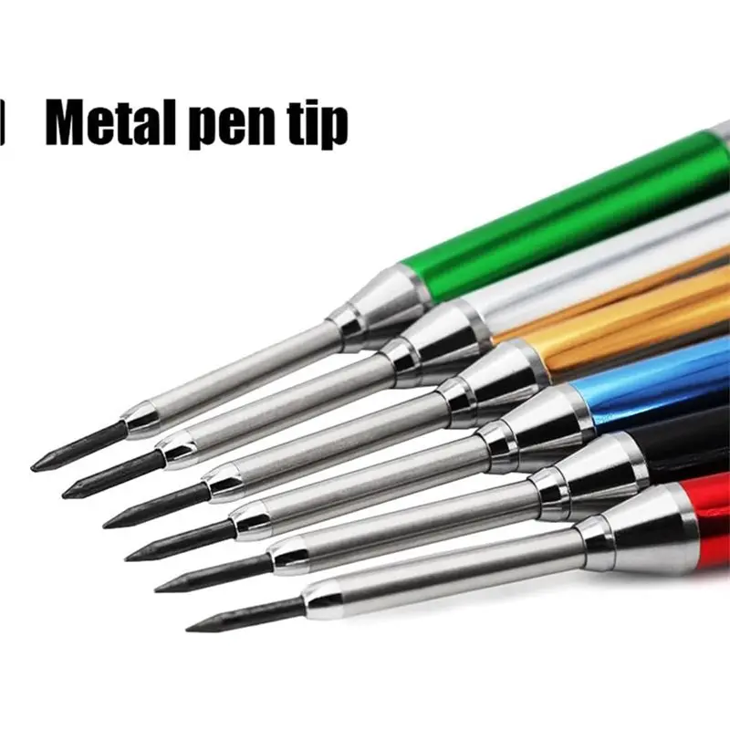 A93G For Woodworking For Woodworking And Metal Marking Multi-Color Aluminum Pencil Set Professional Grade