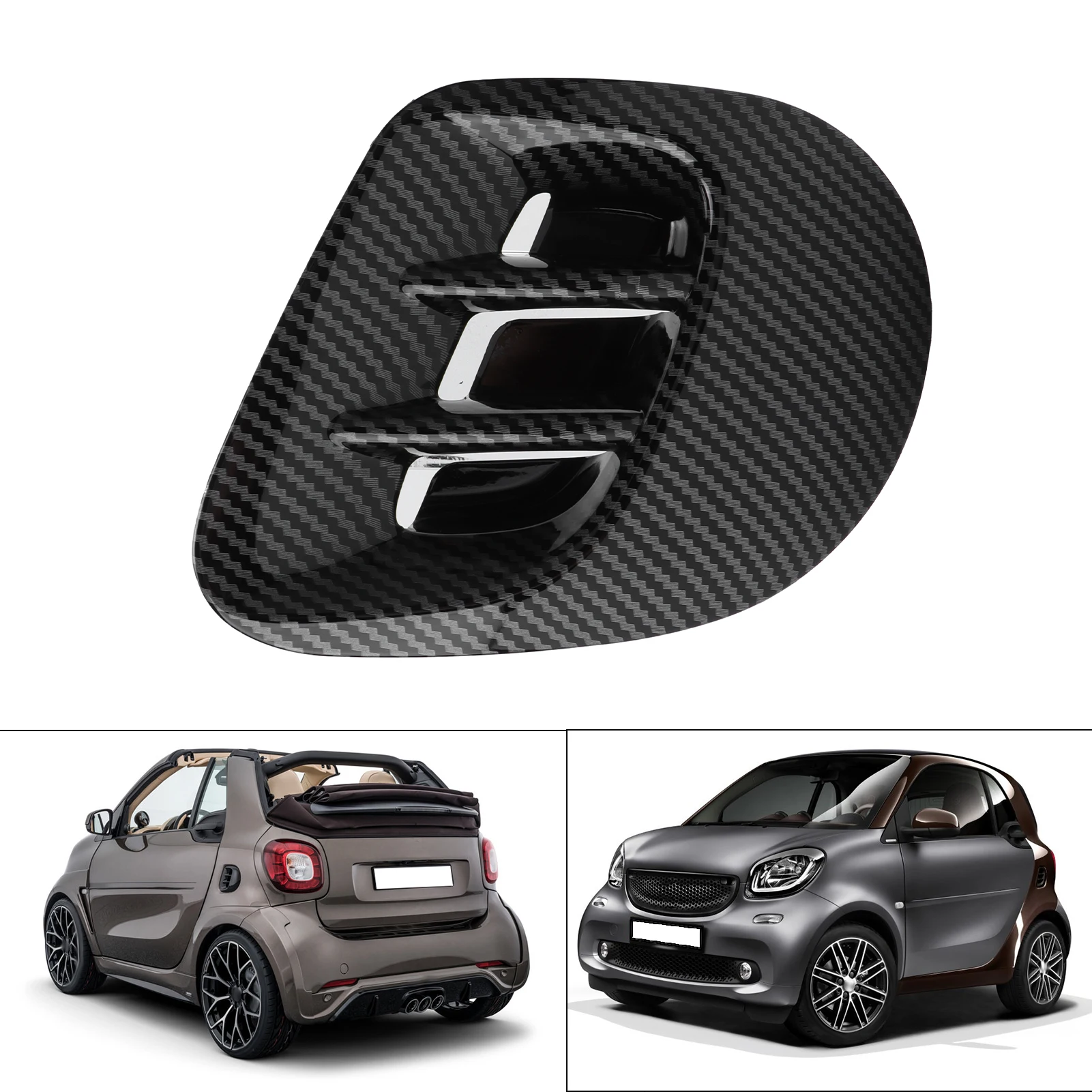 

Замена накладок на боковое вентиляционное отверстие заднего крыла для Smart Fortwo 453 2015-2021 гг.