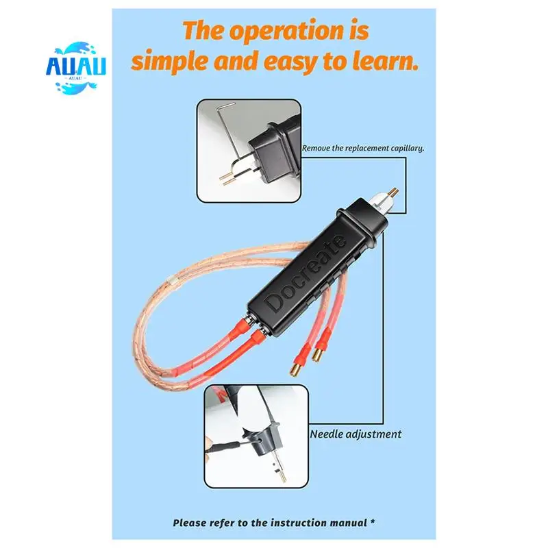 

AUAU-Docreate Integrated Spot Welding Pen DIY Electric Vehicle 18650 Battery Pack Handheld Trigger Switch