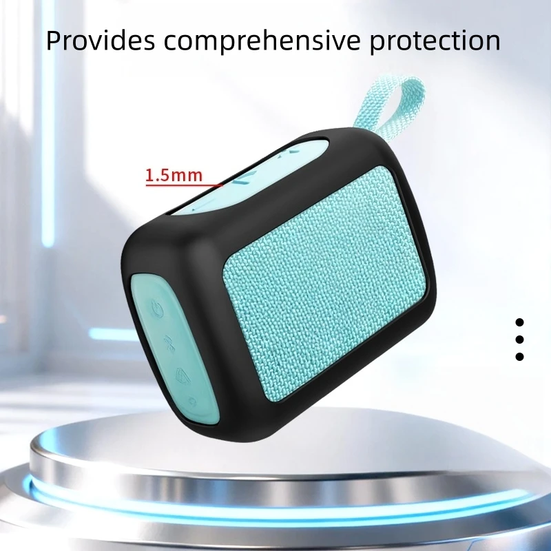 

Silicone Protective Case for JBL GO 5 Shockproof Drop Proof Anti-Scratch Soft Skin Cover Portable Speaker Accessories