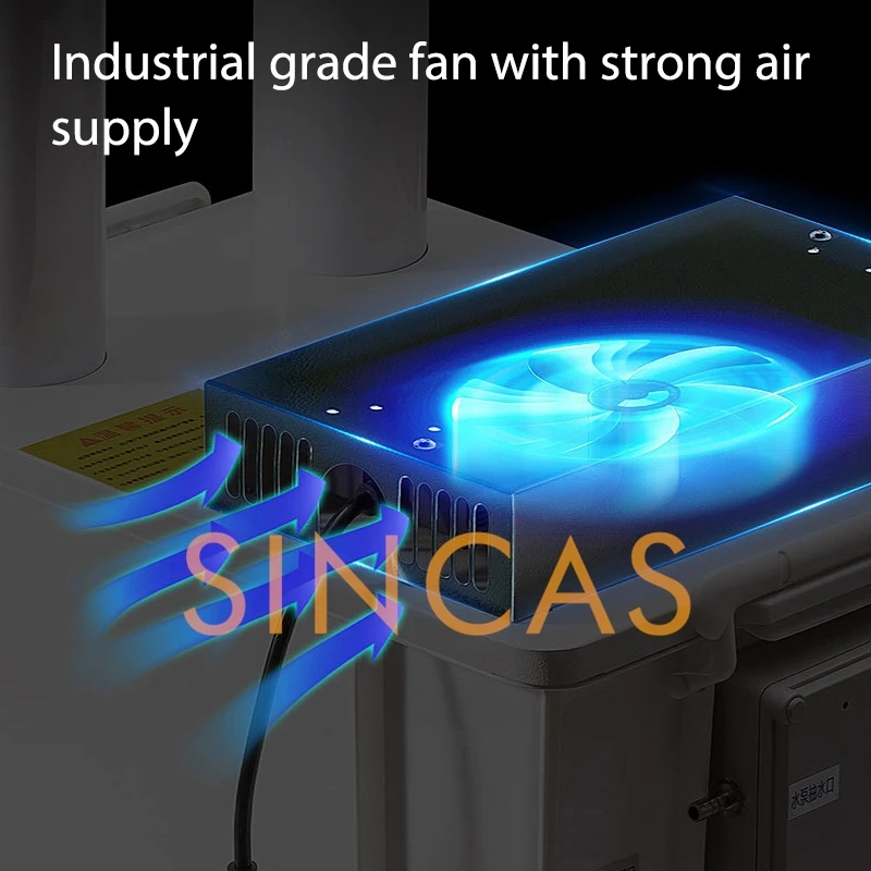 เครื่องทำความชื้นแบบอัลตราโซนิคอุตสาหกรรม25L เครื่องทำความชื้นขนาดใหญ่ Sprayer220-240V เครื่องทำหมอกความชื้นในเชิงพาณิชย์อัจฉริยะ