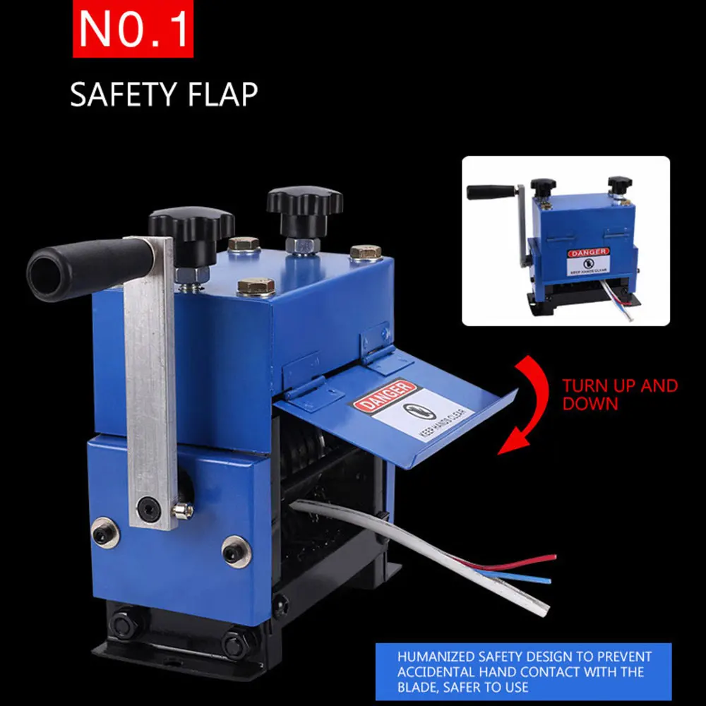 Small Household Hand Scrap Copper Manual Stripping Machine Porous Old Cable Wire Pulling Machine Peeling Machine 2025 NEW