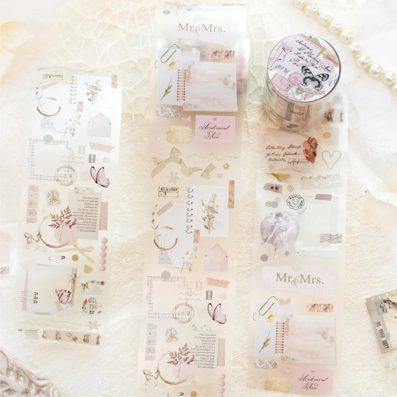 

50 мм * 2 м/рулон, ретро Ins, декор, коллаж, мусорный журнал, наклейка для домашних животных, художественный справочник, сделай сам, скрапбук, дневник, эстетическая малярная лента