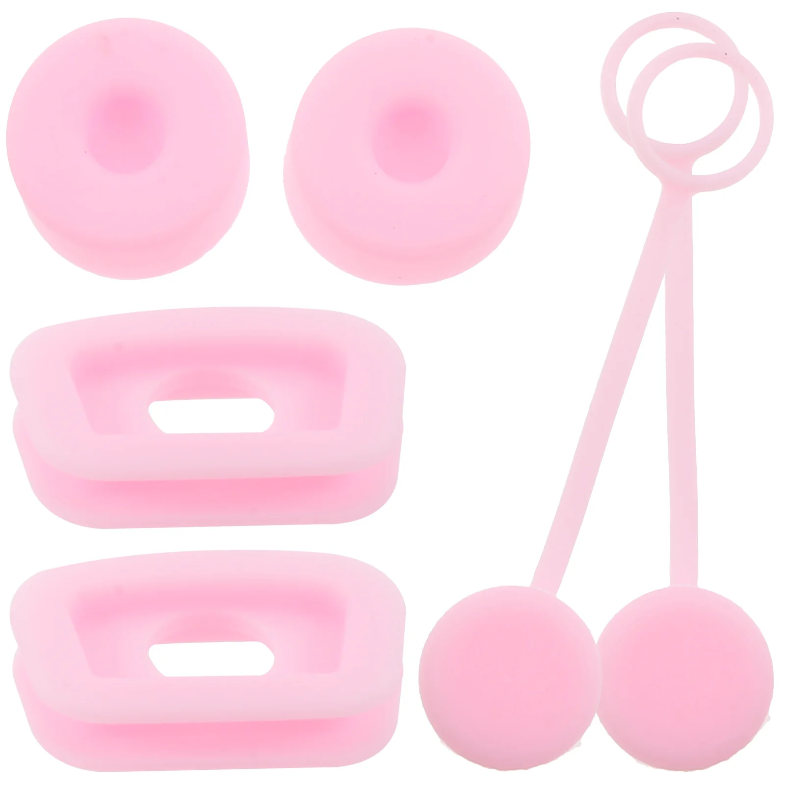 

Straw Spill Proof Gasket Replacement Stoppers for Water Bottles Cover Cap Silicone Cup Round Straws