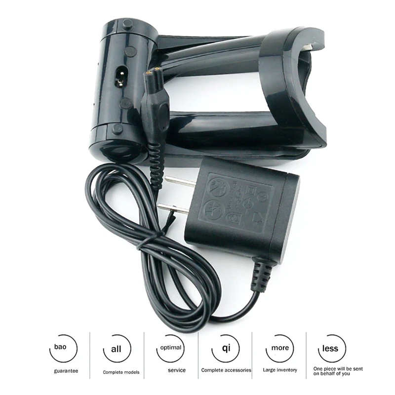 HQ8505 شاحن محول الطاقة للماكينة الحلاقة ، قابس لنا ، قاعدة RQ12 ، RQ1251 ، RQ1280 ، RQ1260 ، HQ8505