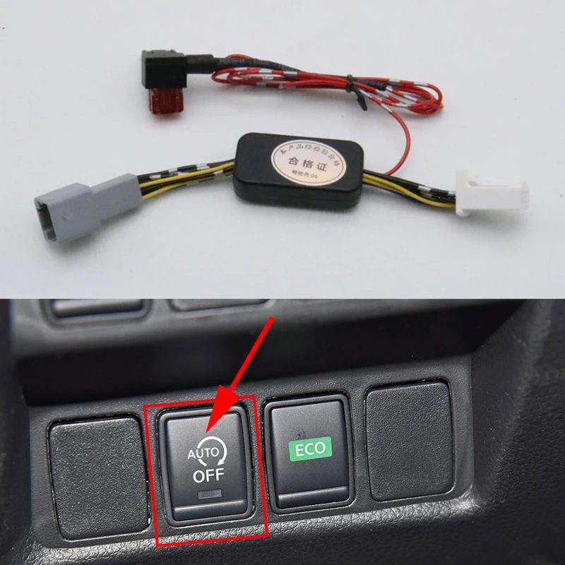 

Car Smart Auto Stop Start Engine Canceller Automatic Eliminator Device Plug Cable For Nissan Qashqai J11 MK2 2013-2021