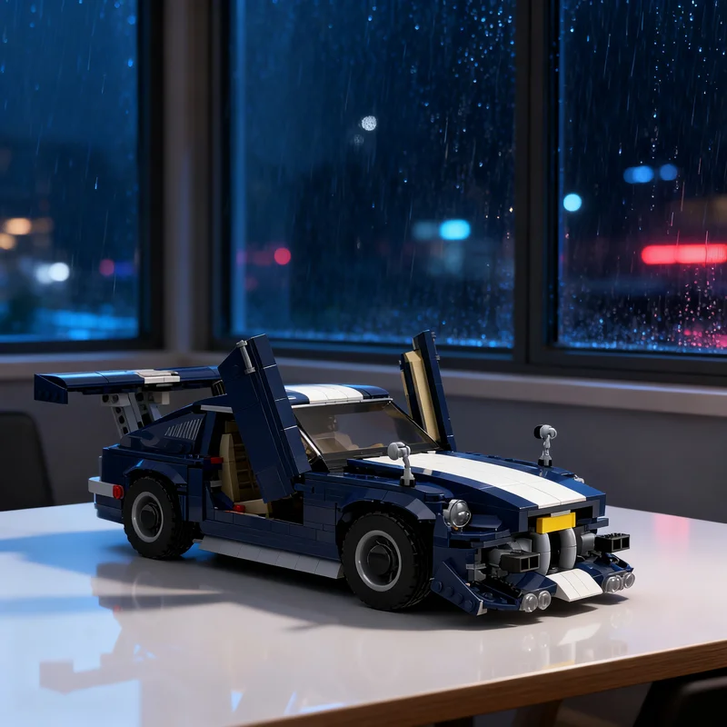 

Набор для сборки модели Datsun 240Z (1471 деталь), серия MOC Creator Expert. Креативный подарок, декор для демонстрации, премиум-класс, для взрослых и детей, для рабочего стола.