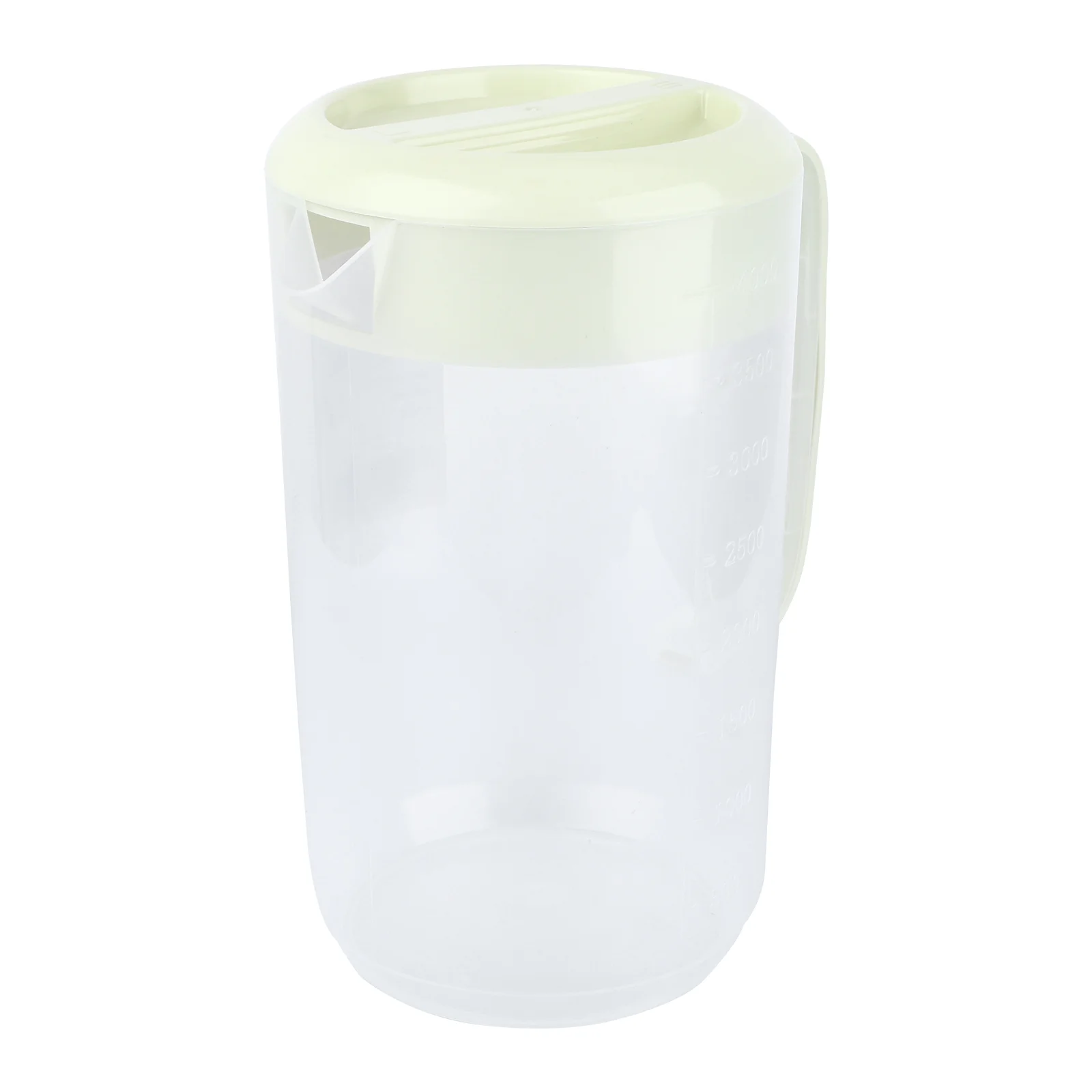 

Cold Water Bottle Plastic Pitcher Large Capacity Juice Containers Glass Transparent Home Pp with Lid Measure Cup