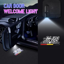 1/2PCS For Mugen Power Logo LED Courtesy Lamp Car Door Welcome Light Ghost Shadow Light For Honda Civic Typer Accord CRV HRV Fit