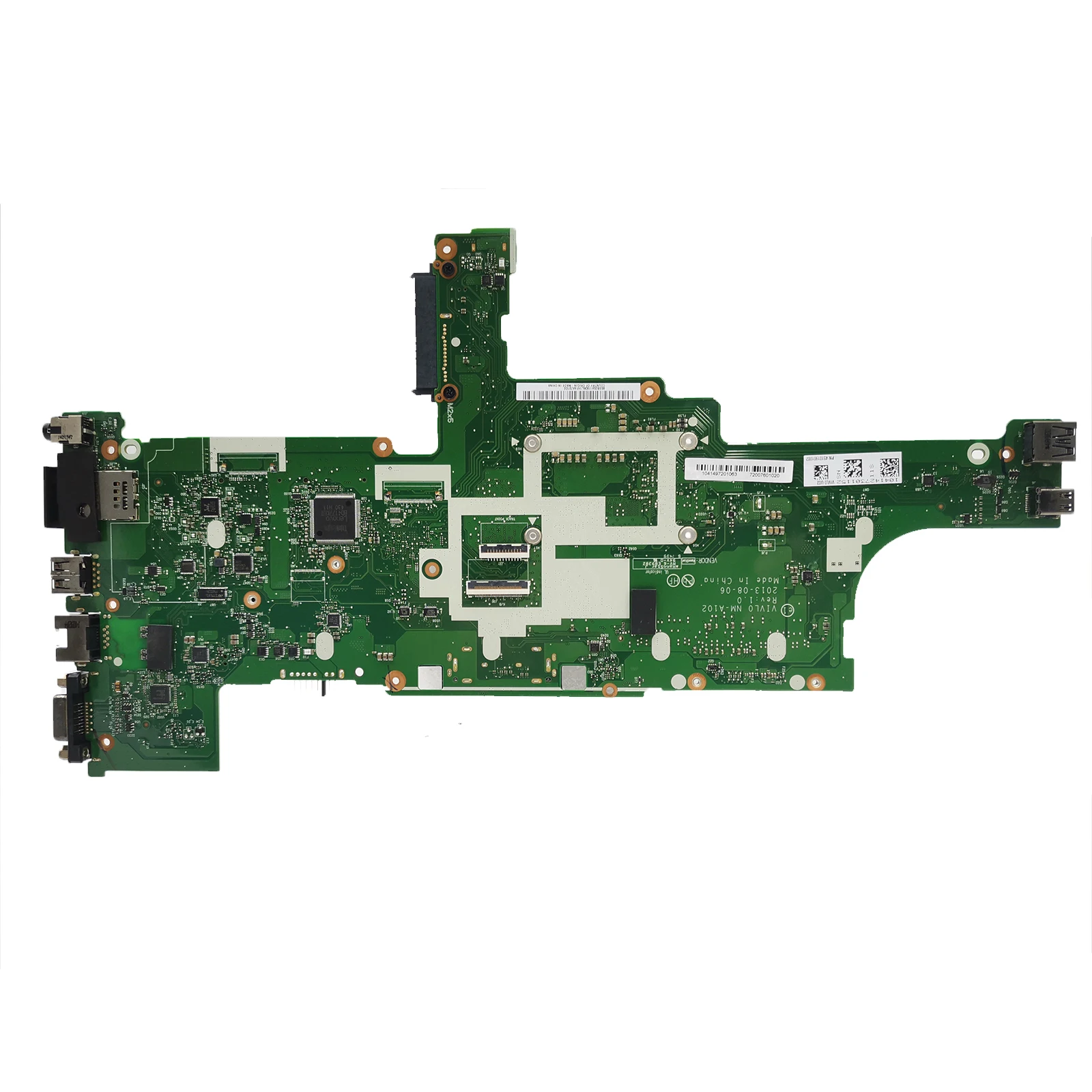 Placa base de ordenador portátil para LENOVO T440, NM-A102, 04X4011, 00HW191, 00HW203, con CPU de i5-4th Gen, 0G/4G RAM