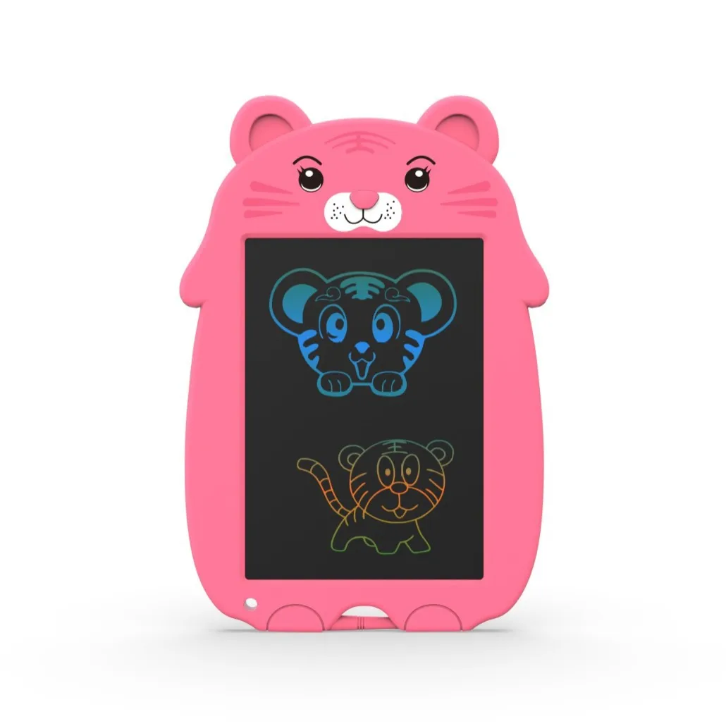 لوحة رسم إلكترونية LCD لطيفة على شكل حيوان كرتوني للأطفال لوحة رسم هدية عيد ميلاد لوحة كتابة يدوية إبداعية LCD ألعاب ألغاز