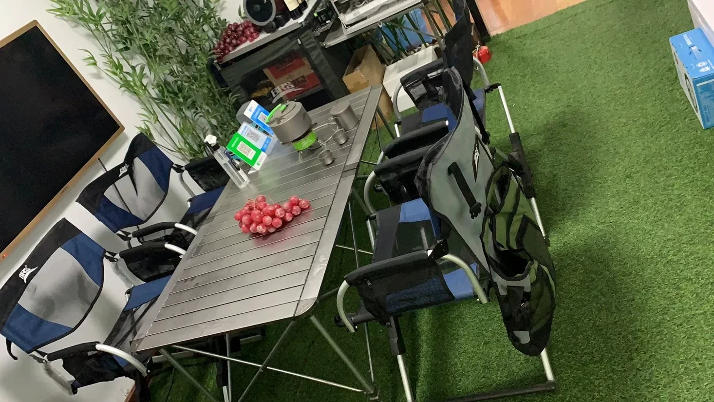 Arm Chair, Folding Director's Chair with Carry Bag