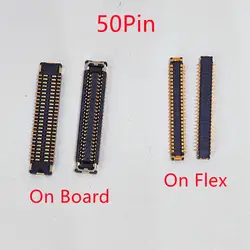 5-20Pcs LCD Display Screen Flex FPC Connector 50pin For Motorola Moto E6S E6i G8 Power Lite XT2055 G8Power Plug On Board