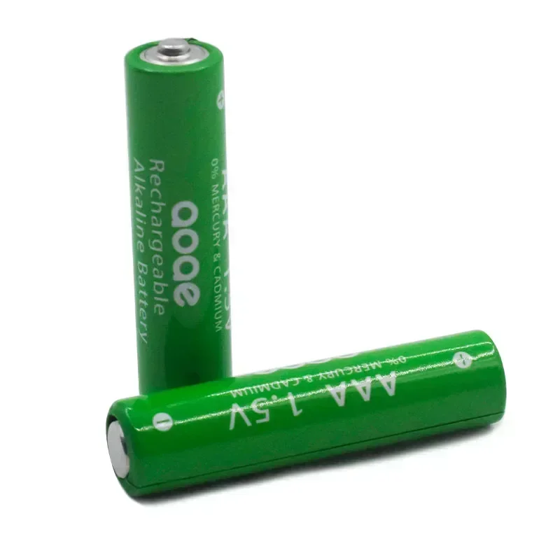 100% جديد 3800mah 1.5 فولت AAA بطارية قلوية AAA بطارية قابلة للشحن لعبة التحكم عن بعد بطارية إنذار الدخان مع شاحن