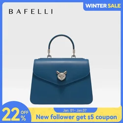 2024 BAFELLI CAT WOMEN'S NEW FASHION HANDBAG LADY STYLISH BUSINESS FEMALE LEATHER LUXURY BRAND CASUAL SHOULDER PURSE