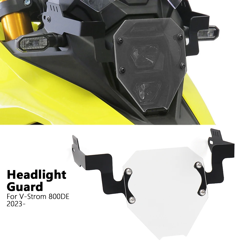 V-Strom 800 DE 2023 2024 Headlight Cover Protection Guard Acrylic Motorcycle Accessories For Suzuki V-STROM 800DE