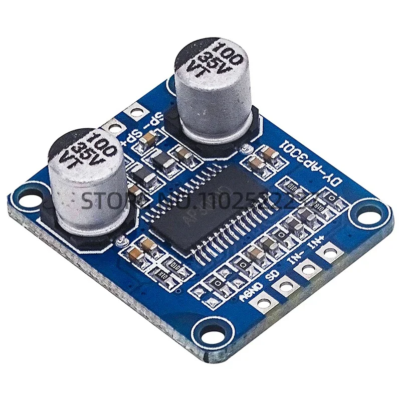 Digital Power Amplifier Board Module Class D 10W/20W/30W DC High Power Mono 12V 24V PWM Modulation DY-AP3001