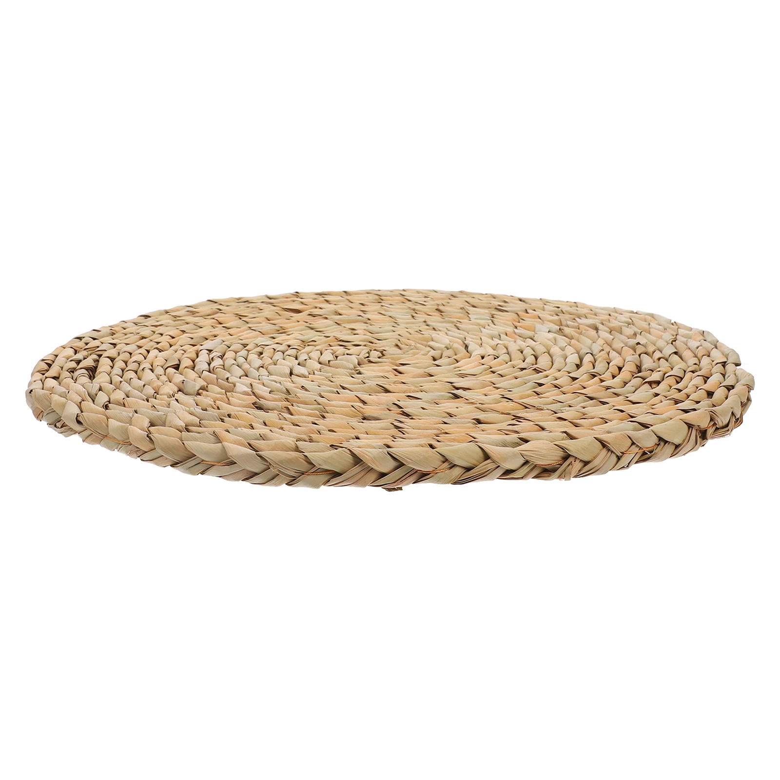 

Straw Woven Round Floor Cushion for Sitting Comfortable Seat Pad for Balcony Sofa Dining Chair Bay Window Natural Rustic Home