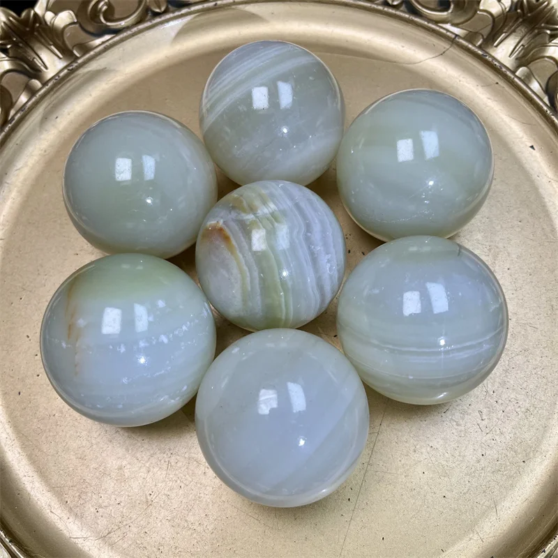 Factory Customized Wholesale Highly Polished Afghan Jade Crystal Sphere For Meditation