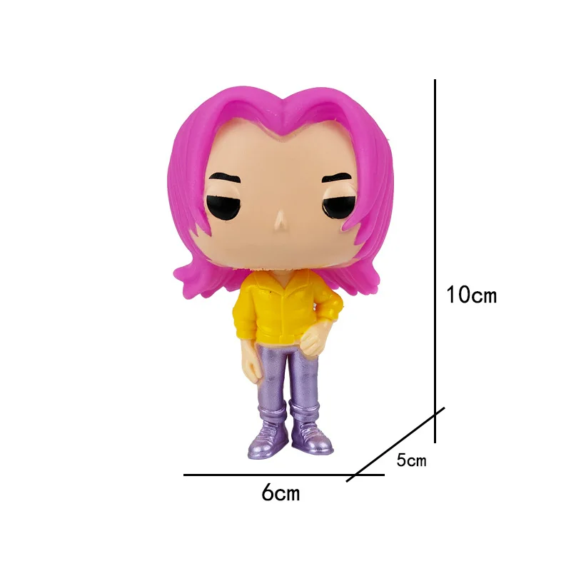 Figura de Anime Kpop Demon Hunters, modelo de juguete, periféricos de dibujos animados para juegos, decoración de escritorio, colección de figuras, modelo de juguete para regalo para niños