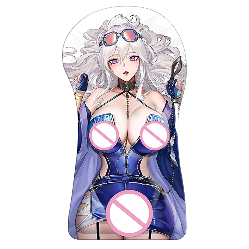 Azur Lane USS Enterprise Noshiro  Cute equal body Mouse Pad 3D Large Creative Arm Wrist Rest Anime Sexy Ass Oppai Mousepad