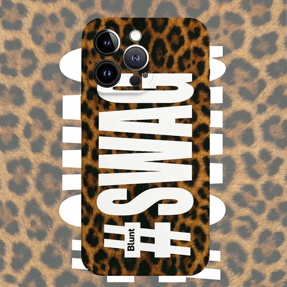 Leopard print Phone Case for Samsung Galaxy S20 S21 S22 S23 S24 S25 FE Plus Note20 Ultra 4G 5G Glossy Film Hard PC Cover