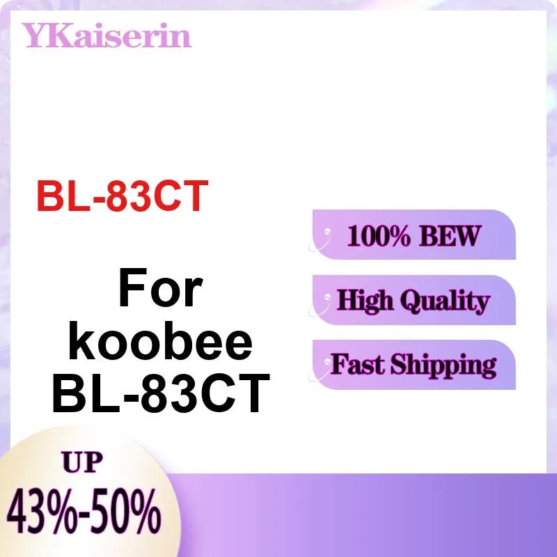 

High-Capacity 5000Mah For Koobee BL-A83CT Mobile Phone Battery