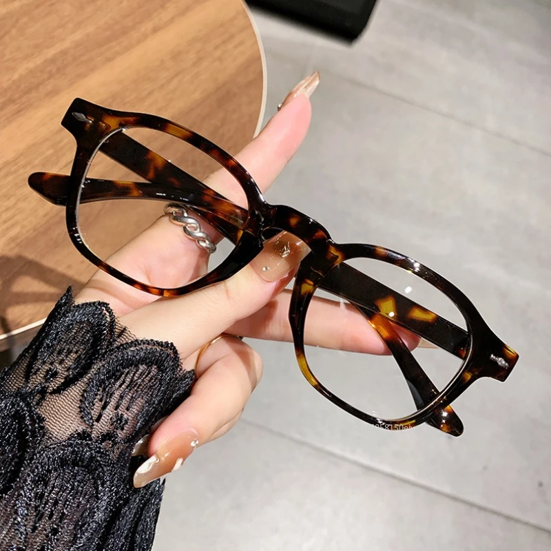 Фотохромные очки для близорукости для женщин, винтажные прозрачные очки унисекс для близорукости, большие очки в стиле ретро от 0 до -4,0