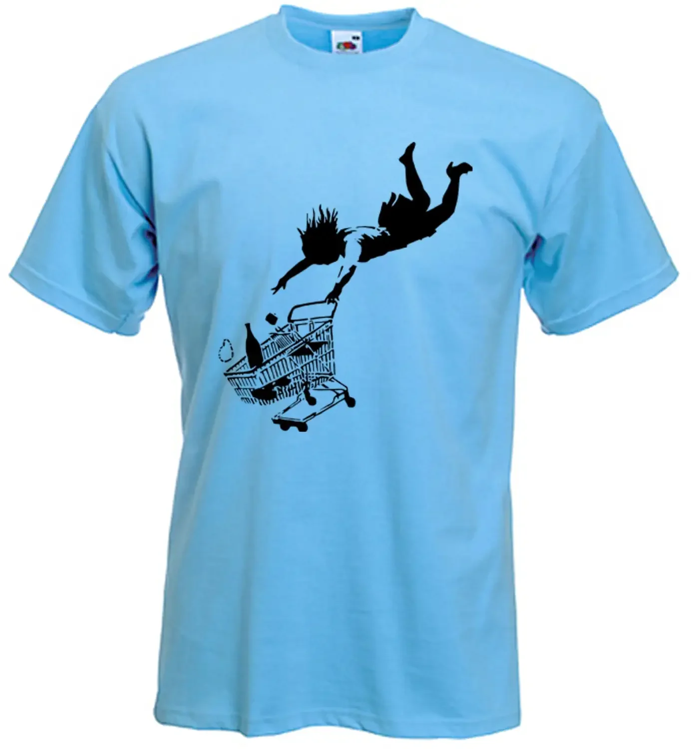 Мужская футболка Banksy Shop Till You Drop Мужская футболка Banksy Shop Till You Drop