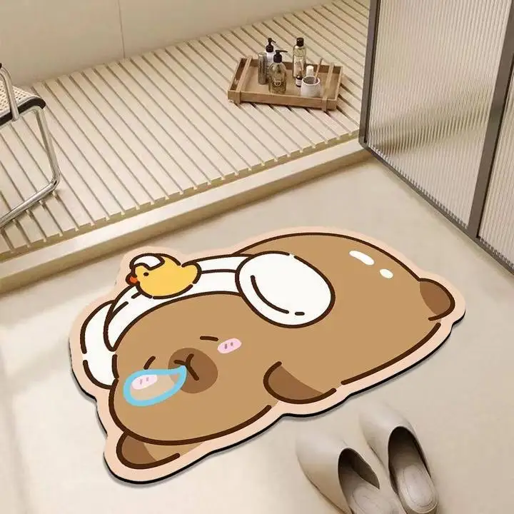 

AE034 SBB Bathroom easy to take care of floor mat strong water absorption door floor mat