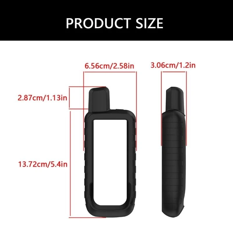 Bike Cycling Computer Shock Absorbing Skin Silicone Case Antifall Protective Cover Scratch Resistant For GPSMAP 66s 66st 83CF