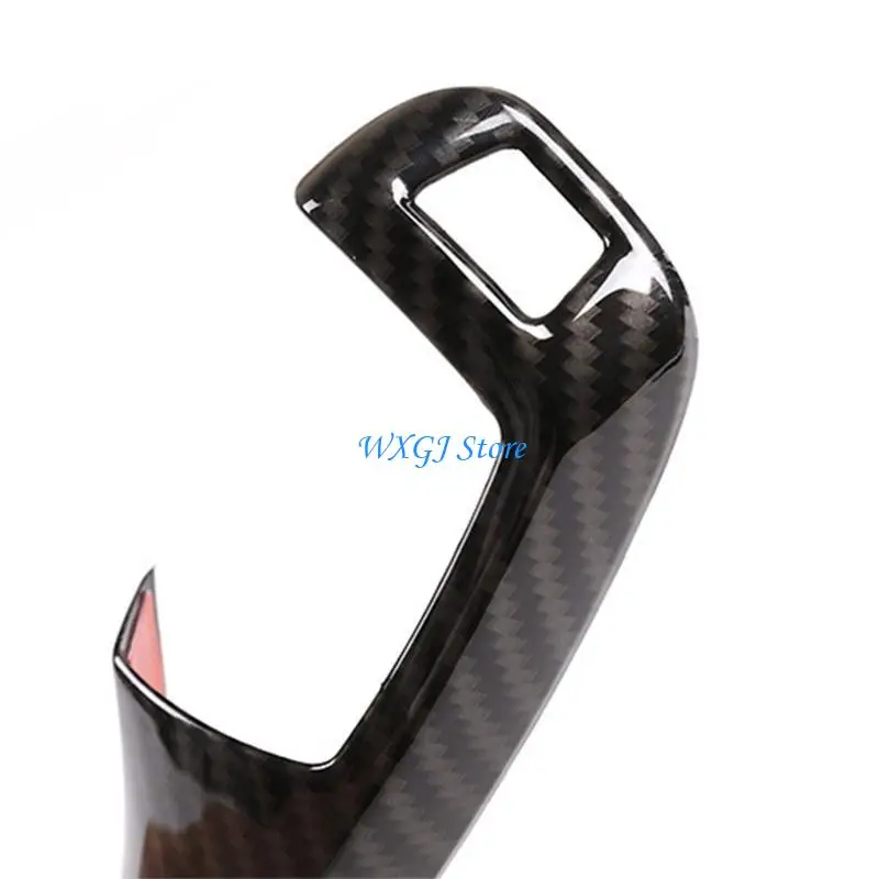 

37JE Car Auto Gear Shift Knob Gear Shifter Knob Cover Bracket Designed for 2 3 4 3GT 5GT Carbon Fiber