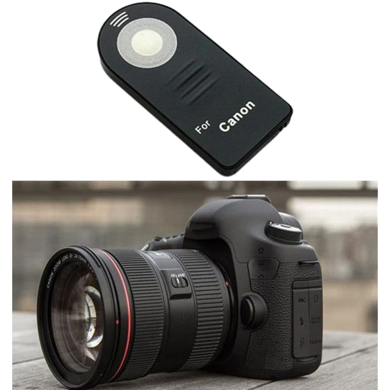 RC-6 Wireless Remote Control Shutter Release For Canon 7D 6D 5D Mark II III 450D 500D 550D 600D 650D 700 QXNF