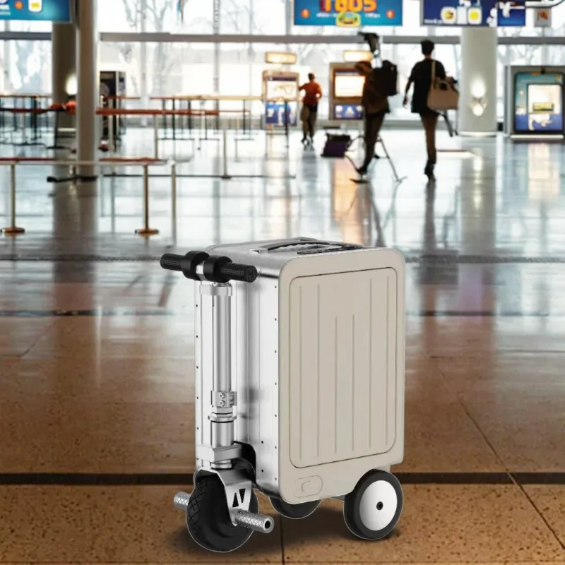 

[Hot Sale] Smart Unisex Modern Style 20 Inch Motorized Scooter Luggage PC Made Riding Boarding Suitcase Spinner Caster Mainly Ca