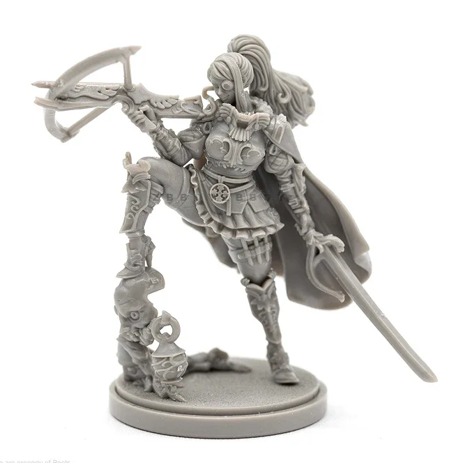 

38mm Resin model kit colorless self-assembly A-1868