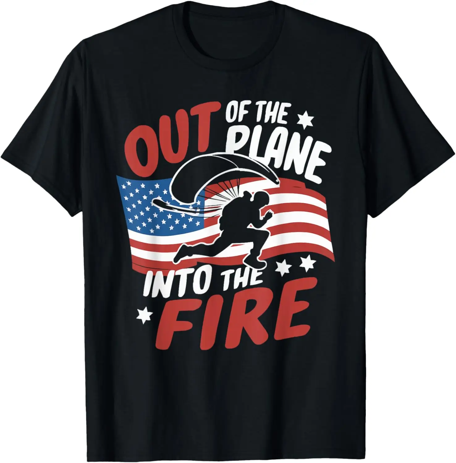 US Army Airborne Paratrooper Military Soldier Parachute T-Shirt 100% Cotton O-Neck Short Sleeve Summer Casual Mens T-shirt