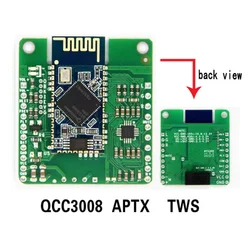 QCC3008 APTXLL lossless music hifi Bluetooth 5.0 receiver board TWS audio car Bluetooth receiver board