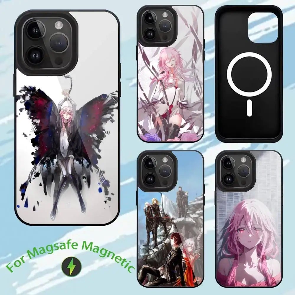 

Anime G-Guilty Crown Phone Case For iPhone17,16,15,14,13,12,11,Plus,Pro,Max For Magsafe Wireless Charging cover