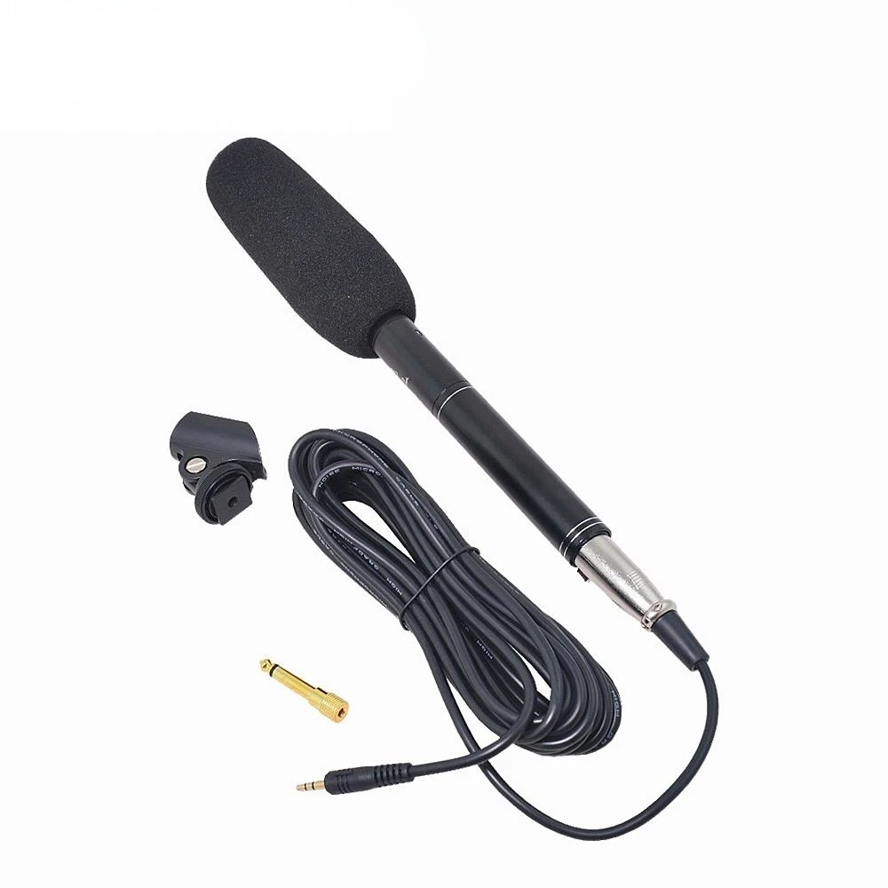 Hot Selling Hand Held Interview Reporter Mic Microphone For Camera