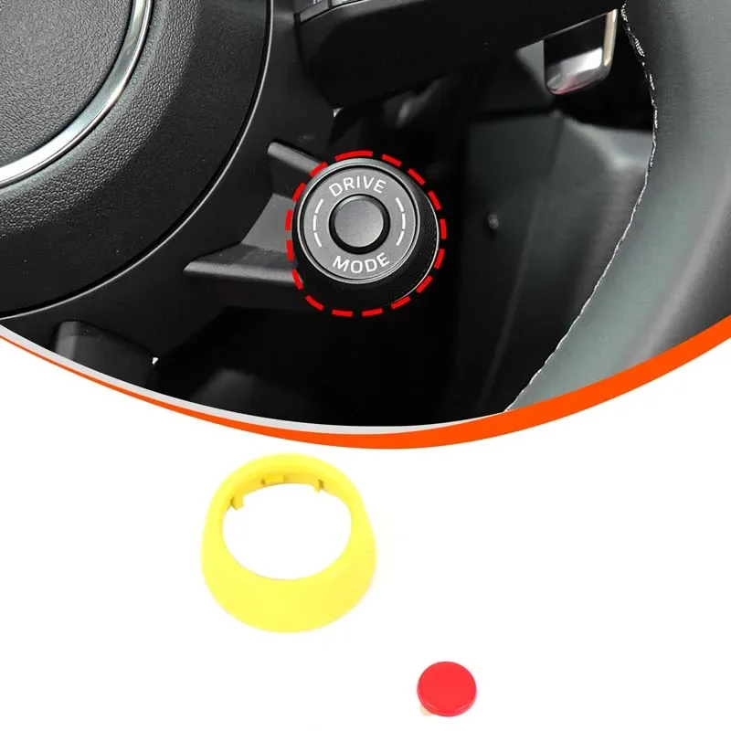 For Porsche Cayenne Panamera Macan 911 718  Taycan Car Steering Wheel SC Ejection Knob Button Replacement Parts 2 Pcs