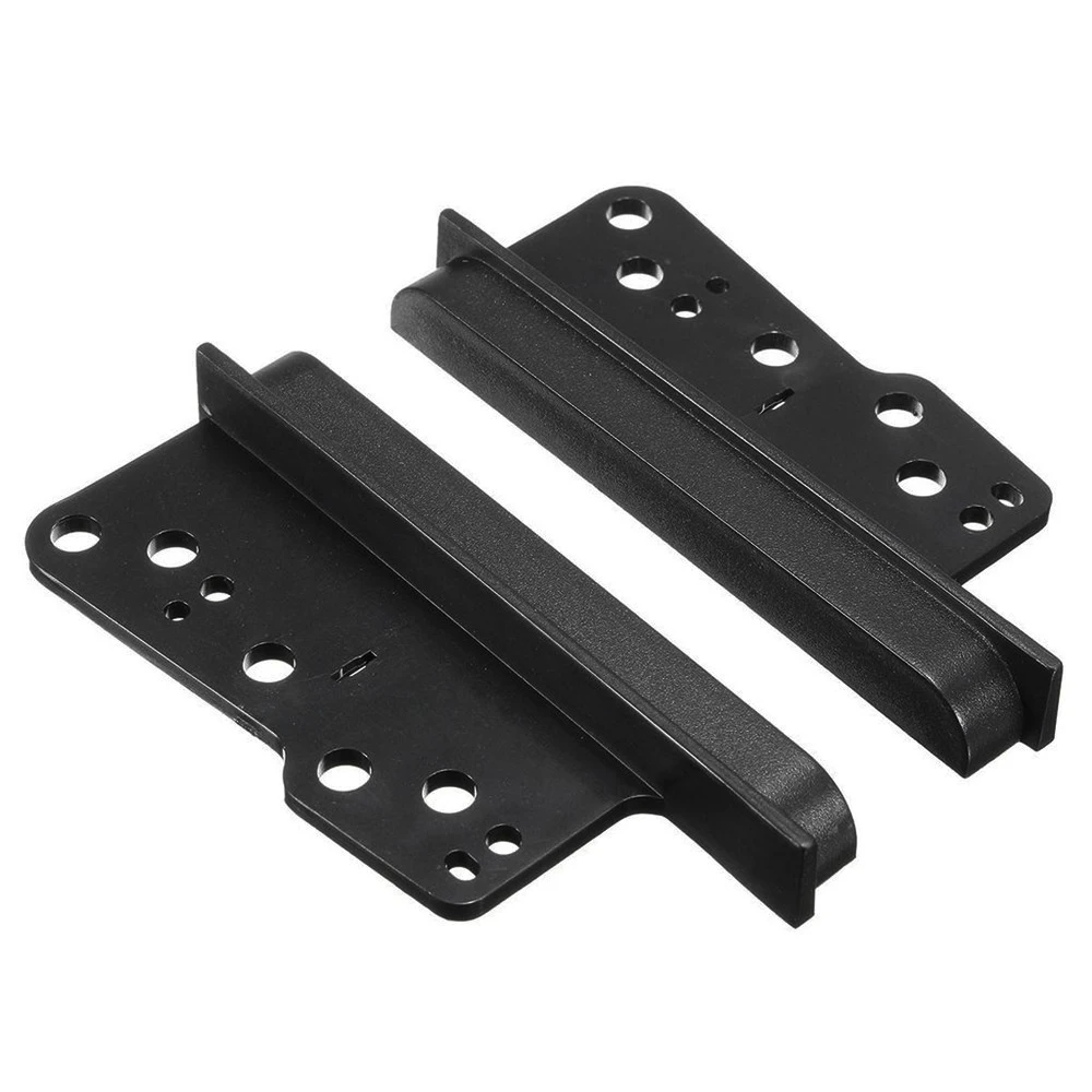 2Pcs Car Radio Brackets CD Player Frame Kit Double 2Din Stereo Panel Fascia DVD Dash Mount Trim Side Kit for Toyota