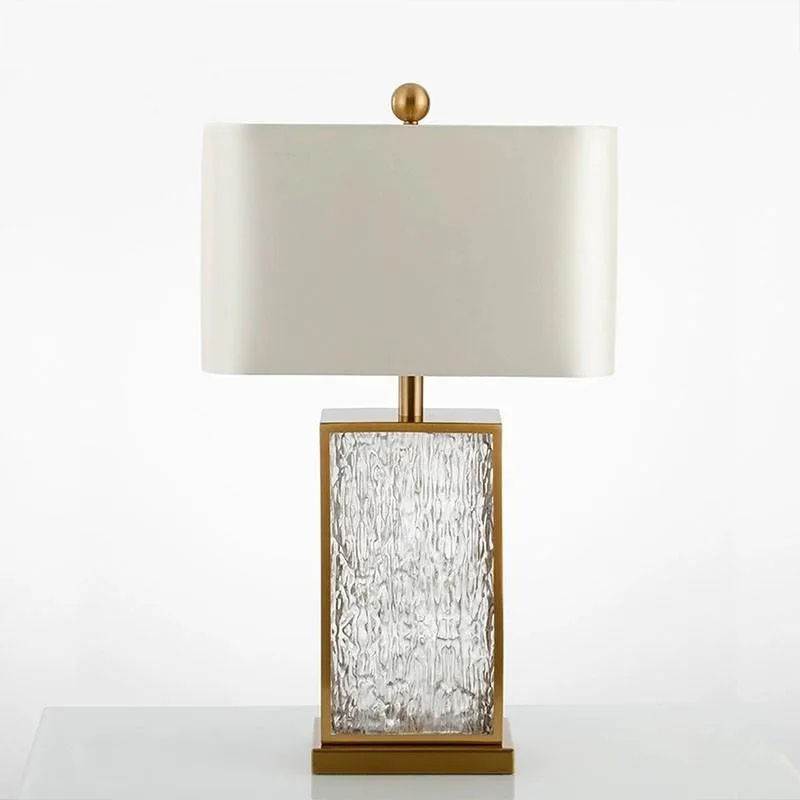

Simple modern glazed desk lamp, bedroom bedside table, living room study lamp