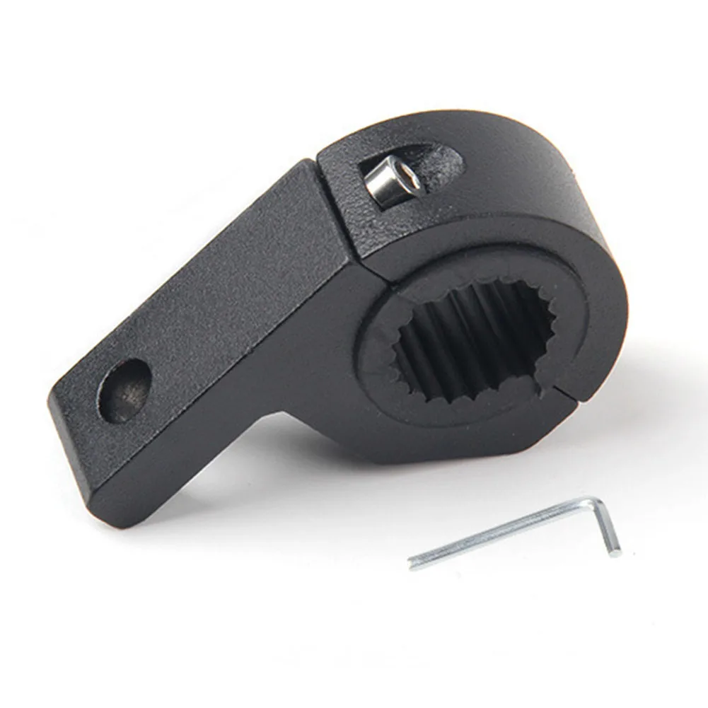 22mm-32mm Handlebar Mount Bracket Spotlight Clamp Outdoor Usage Ideal For Motorcycles And ATVs Sleek Metallic Finish