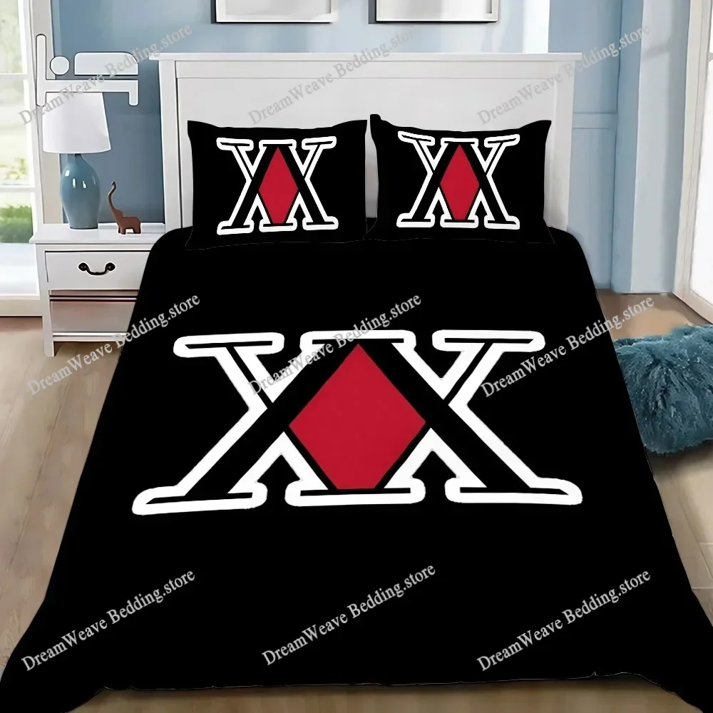 

Anime Hunter X Hunter Bedding Set Cartoon Duvet Cover Quilt Cover Japanese Manga Home Textiles Bedroom Decor Home Textileextile9