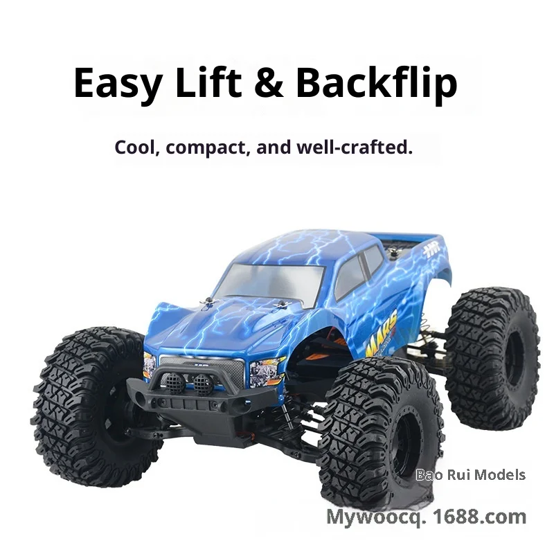 HNR H9801 Violent Waterproof Off-Road RC Car RTR Remote Control Automobile Model Toy For Entertainment And Competition Perfect