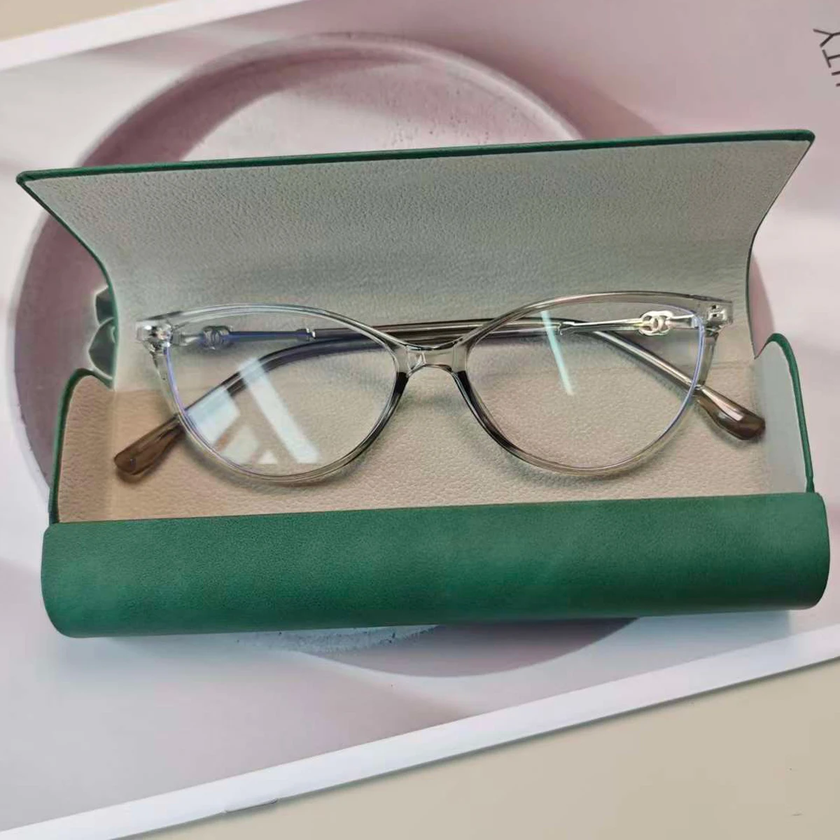 OMEKOL Fashion Cat Eye Blue Li - Mens Fashion Reading Glasses review and price