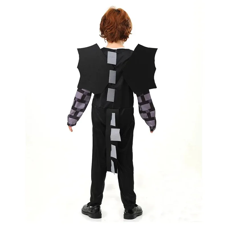 2024 New Cool 3D Jumpsuit Halloween Costumes Carnival Masquerade Party Stage Performance Bodysuit Children Fancy Outfit
