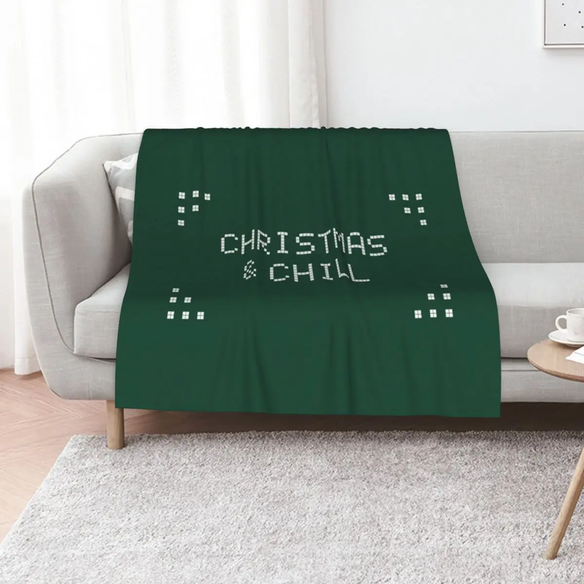 christmas & chill Throw Blanket Hair Extra Large Throw Soft Kid'S blankets ands Summer Beddings Blankets