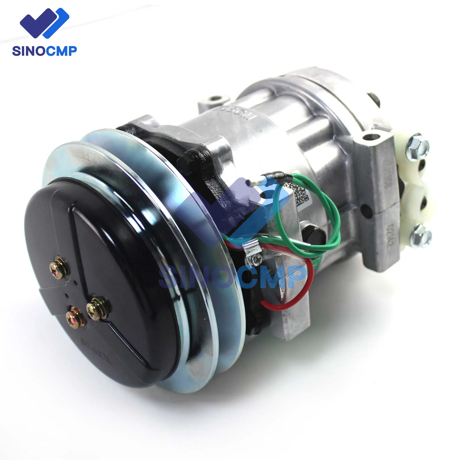 

A/C Compressor YX91V00001F1 YX91V00002F2 TDKR151310S for Komatsu WA320 Kobelco SK130 SK250 SK330 SK350-8 SK235SRLC SK135SRLC