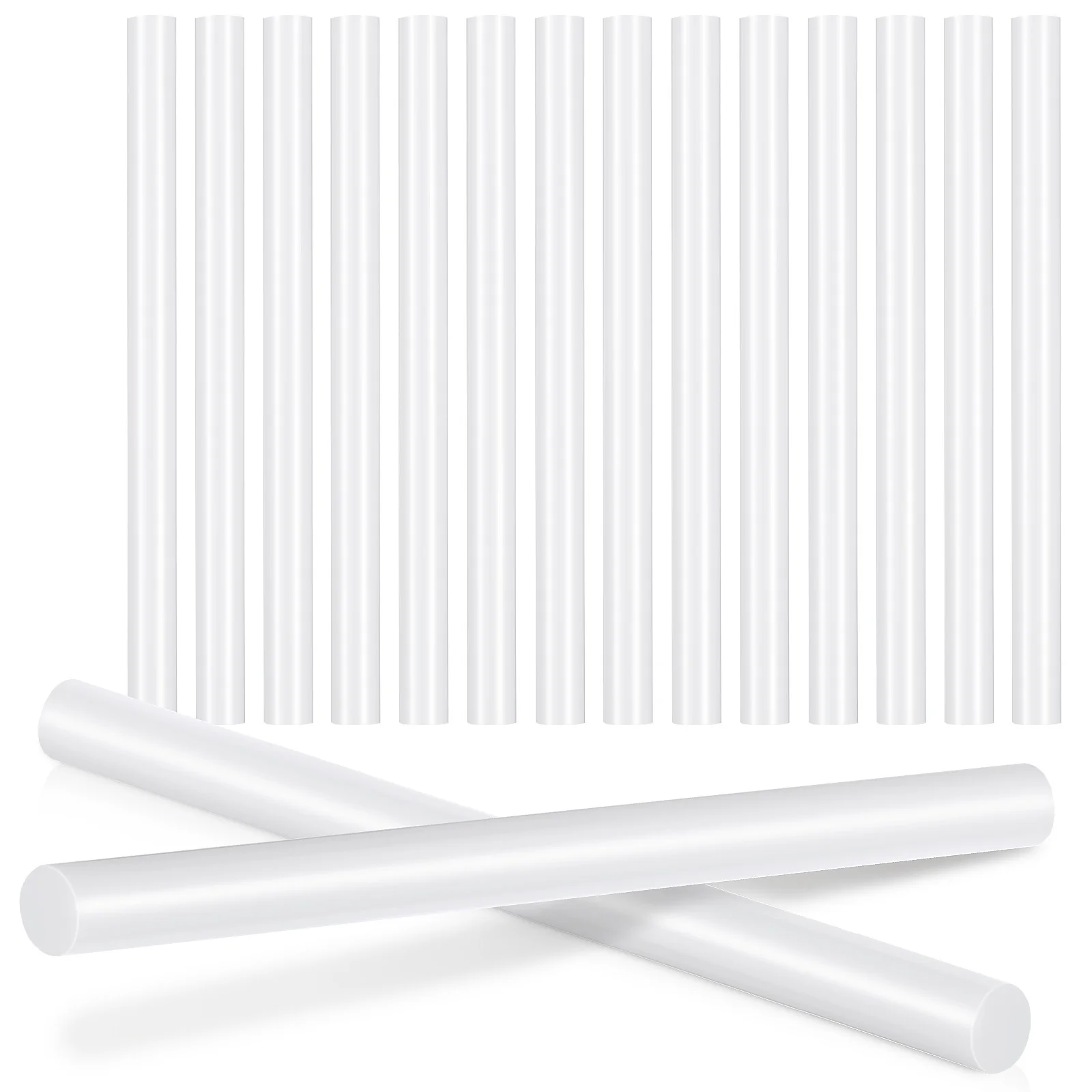 

16pc Colorful Hot Melt Glue Sticks High Viscosity Fast Curing For Diy Crafts Wood Metal Fabric Repair Adhesive Rods Hot Melt